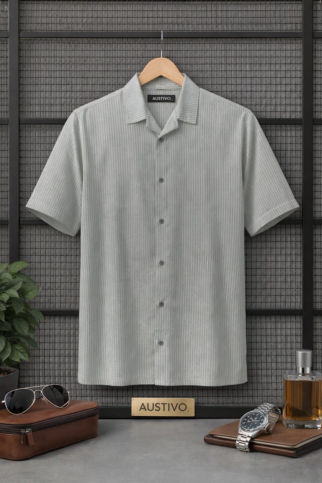 Austivo Men Plus Size Shirt