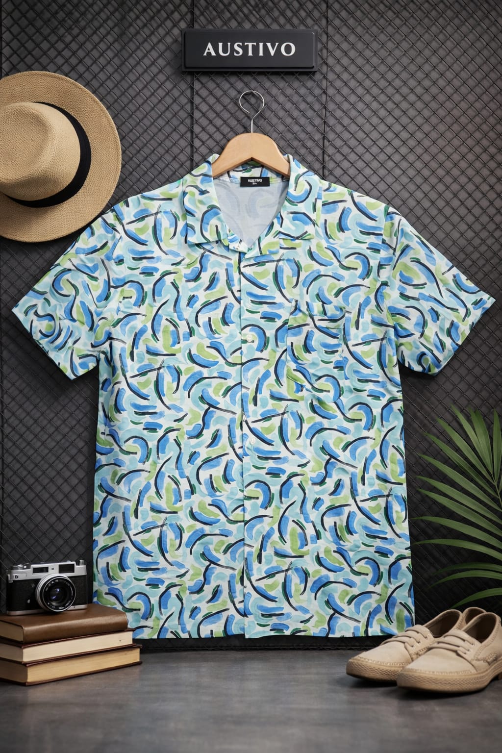 Austivo Men Plus Size Shirt