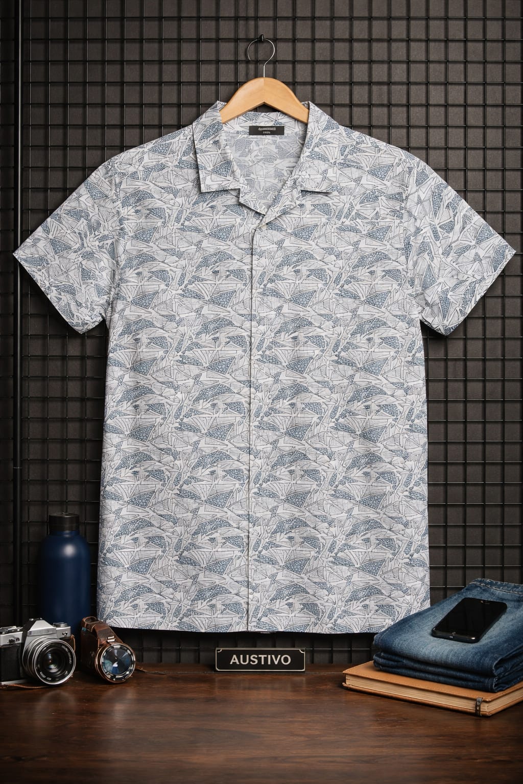 Austivo Men Plus Size Shirt