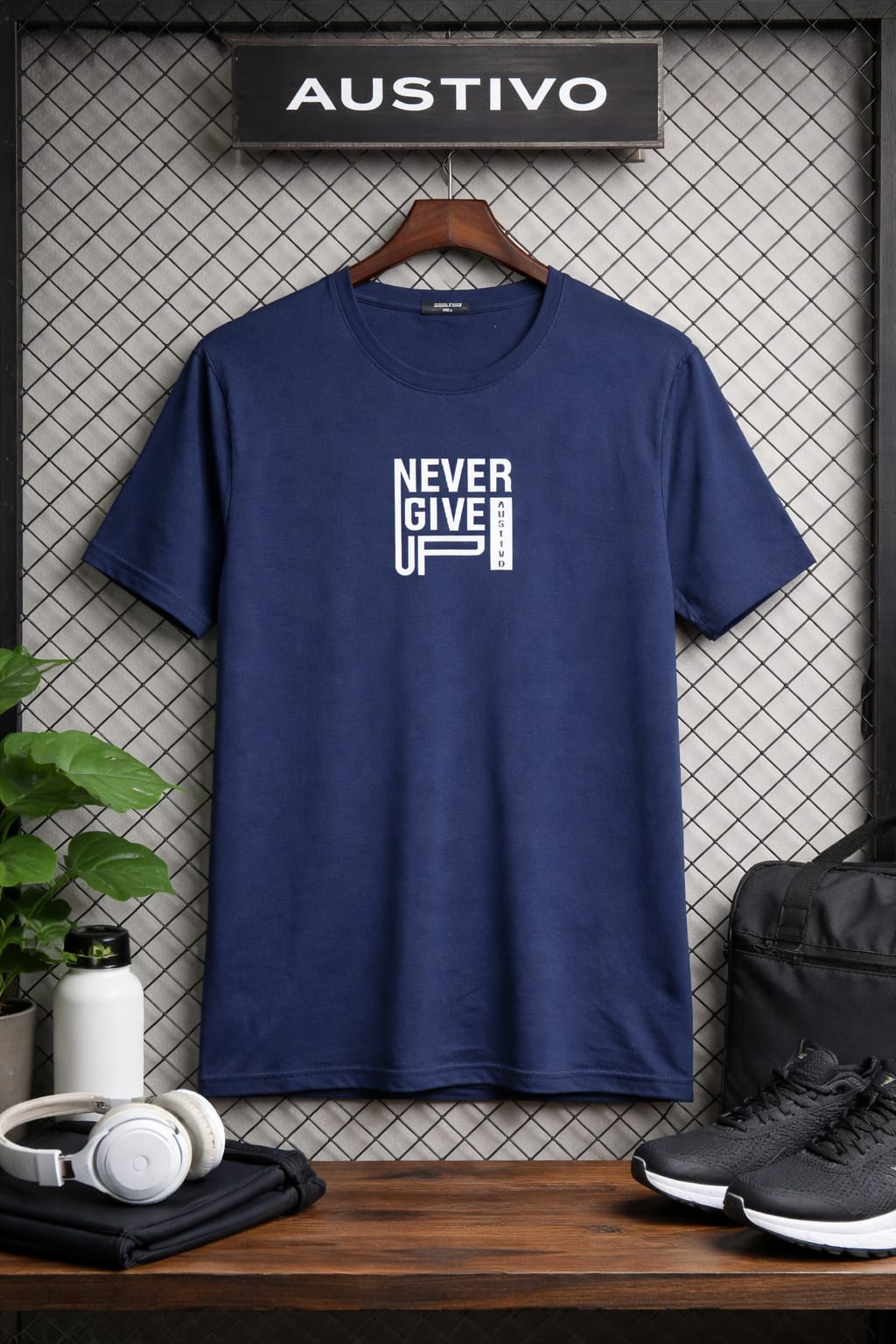 Austivo Men's Active Wear T-shirt