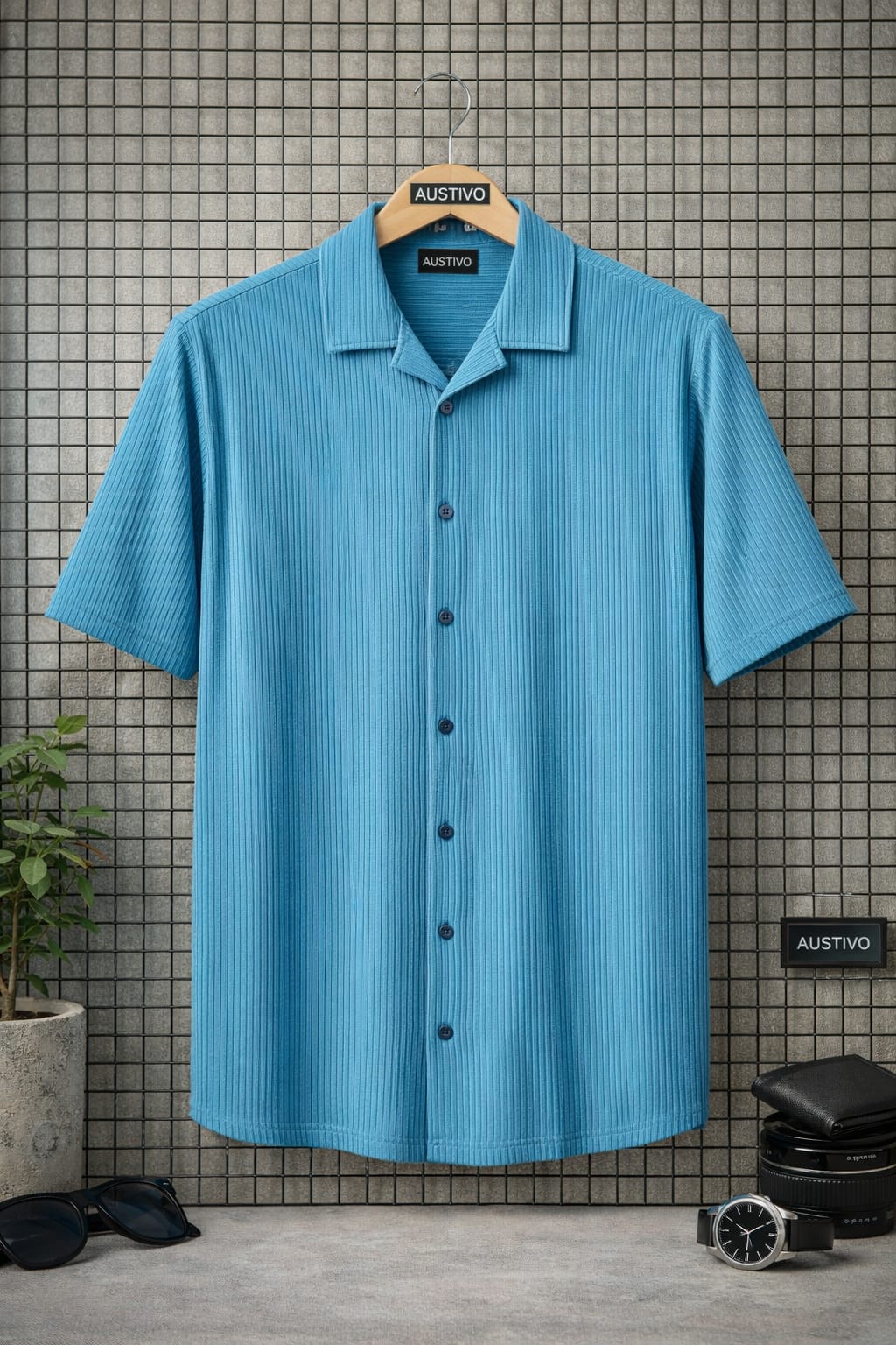 Austivo Men Plus Size Shirt
