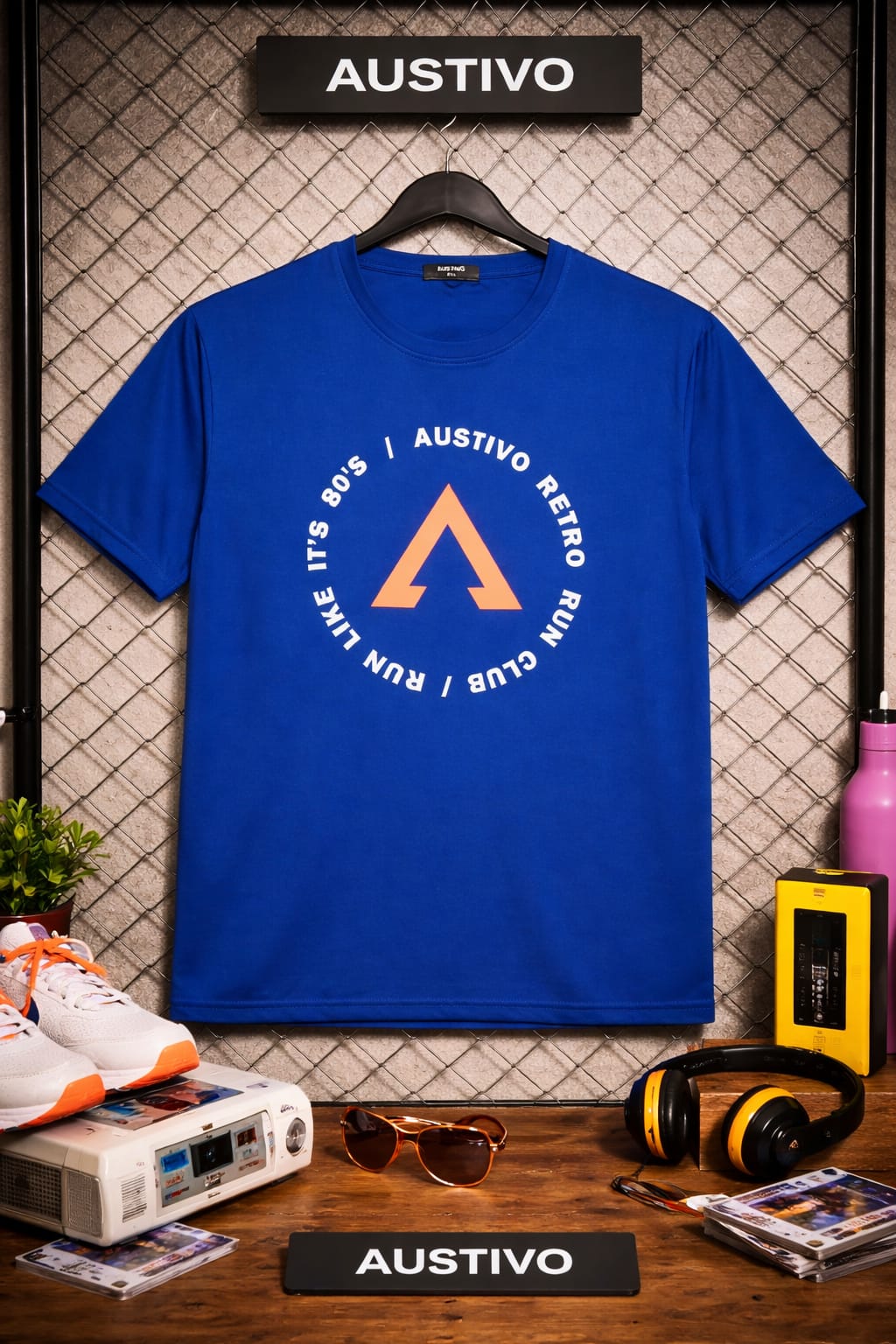 Austivo Men's Active Wear T-shirt