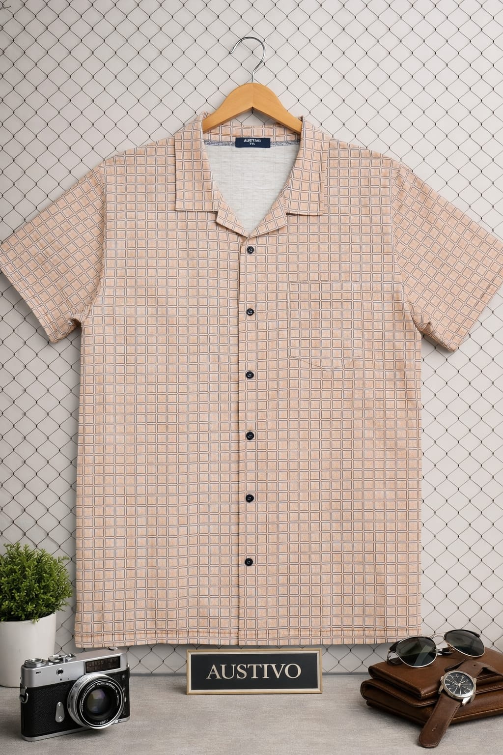 Austivo Men Plus Size Shirt