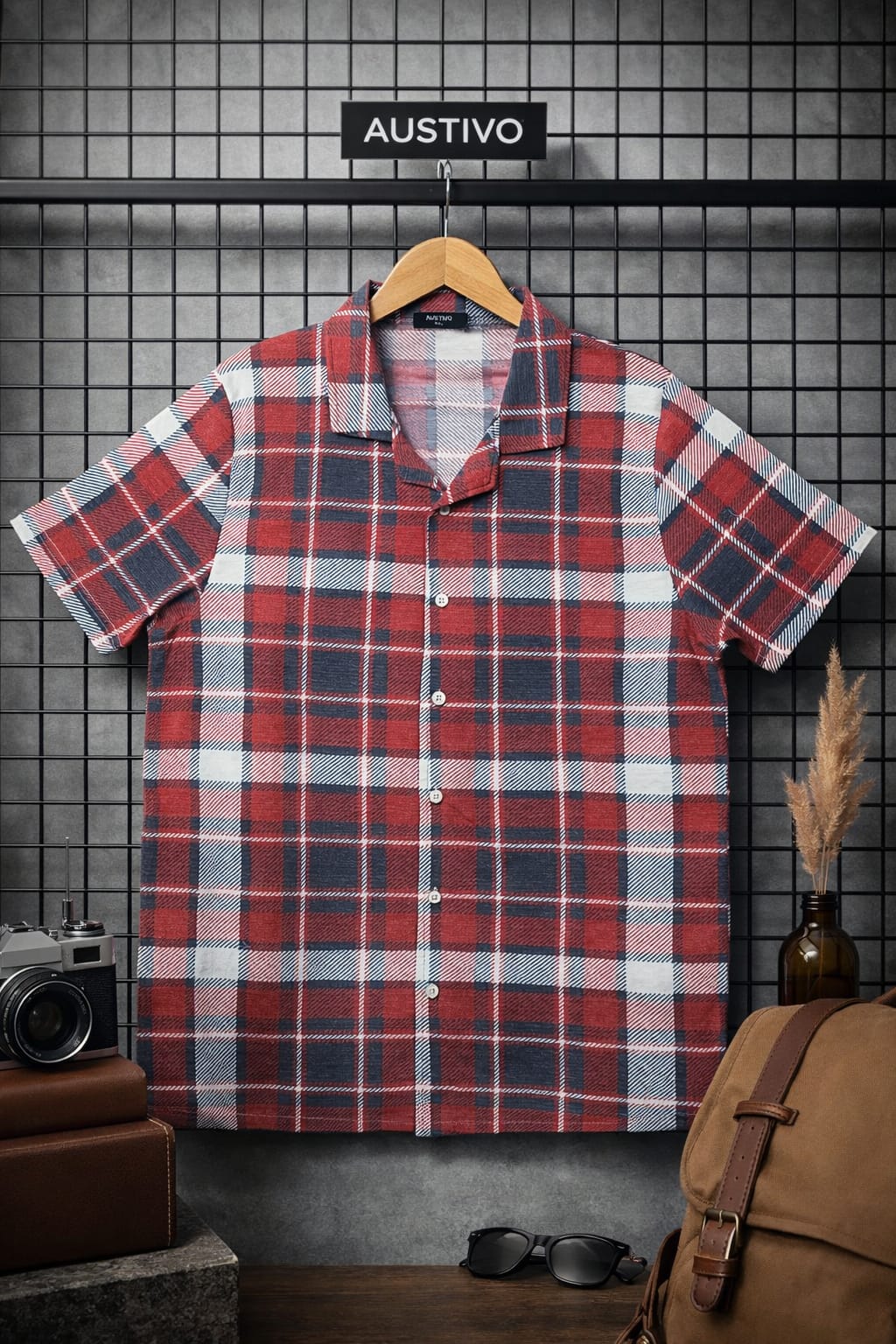 Austivo Men Plus Size Shirt