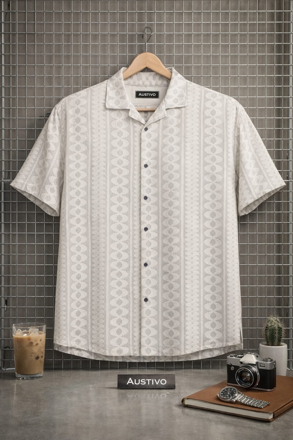 Austivo Men Plus Size Shirt