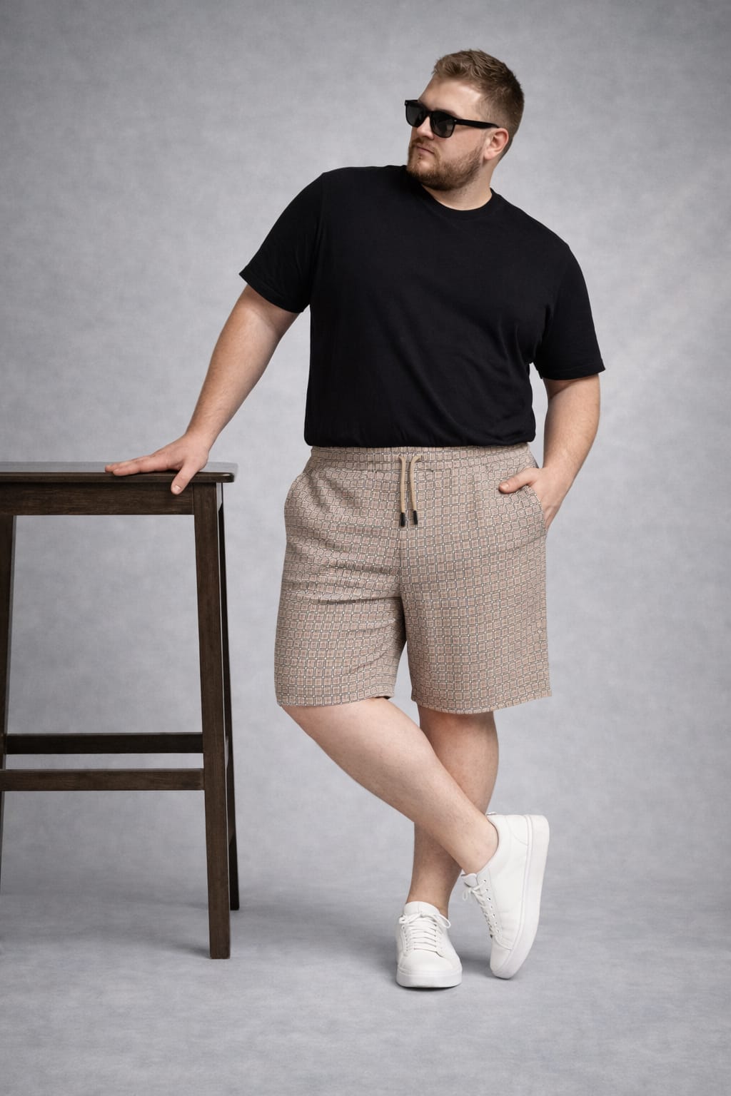 AUSTIVO Men’s Plus Size Shorts