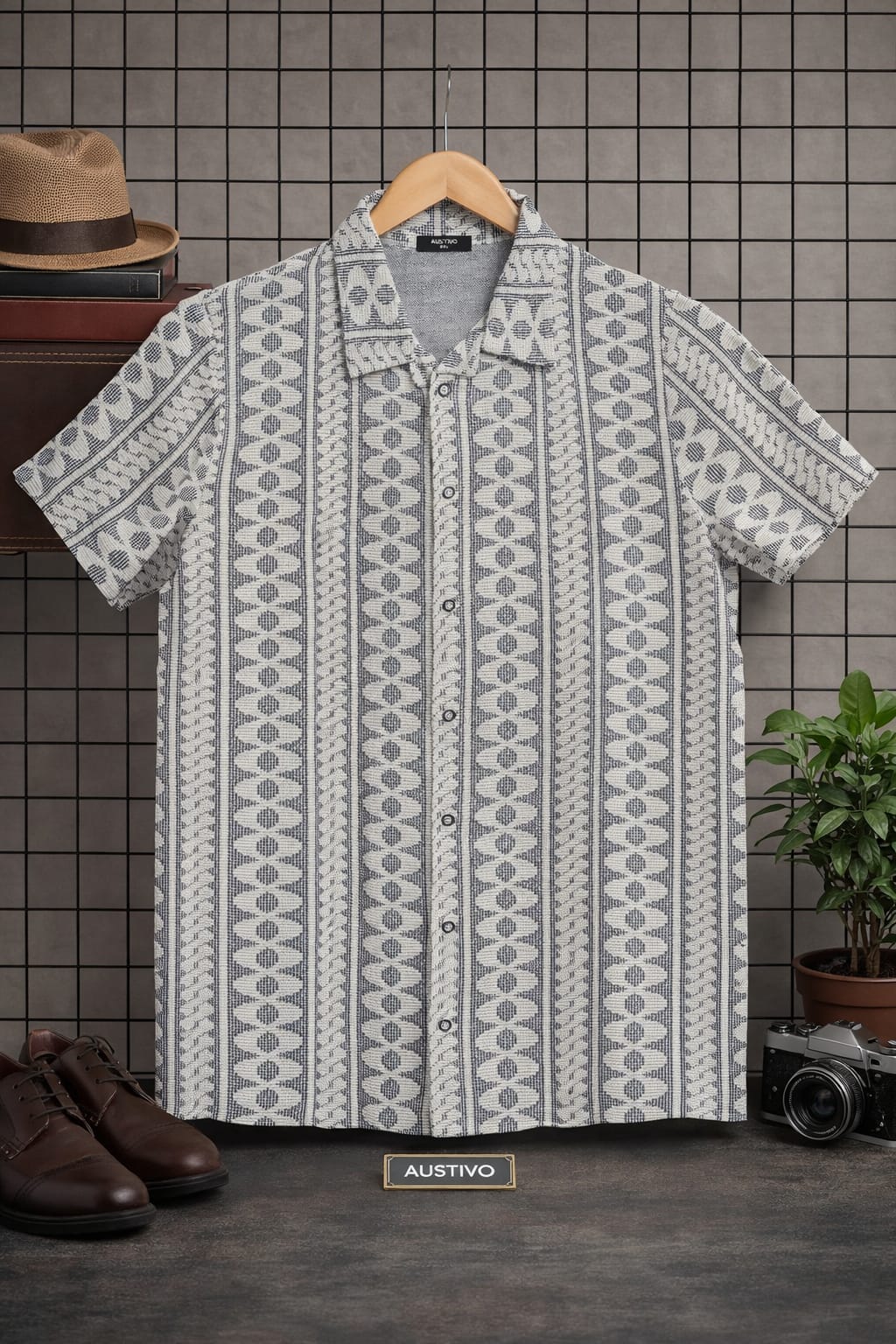 Austivo Men Plus Size Shirt