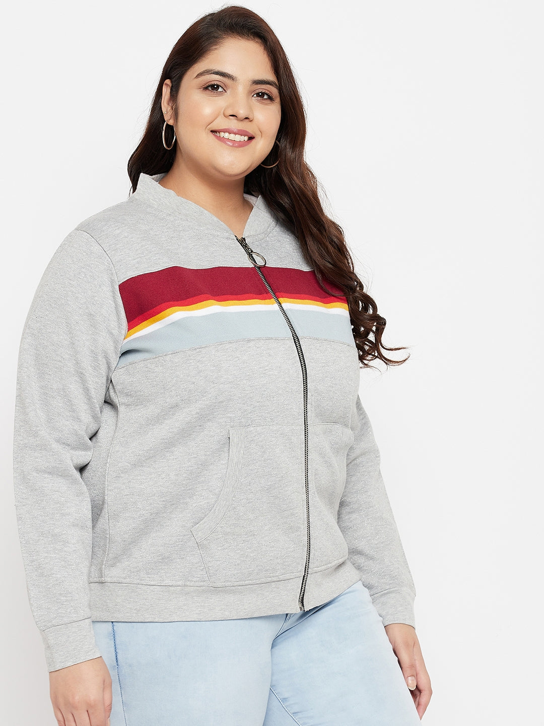 Austivo Women's Colour Block Sweatshirt