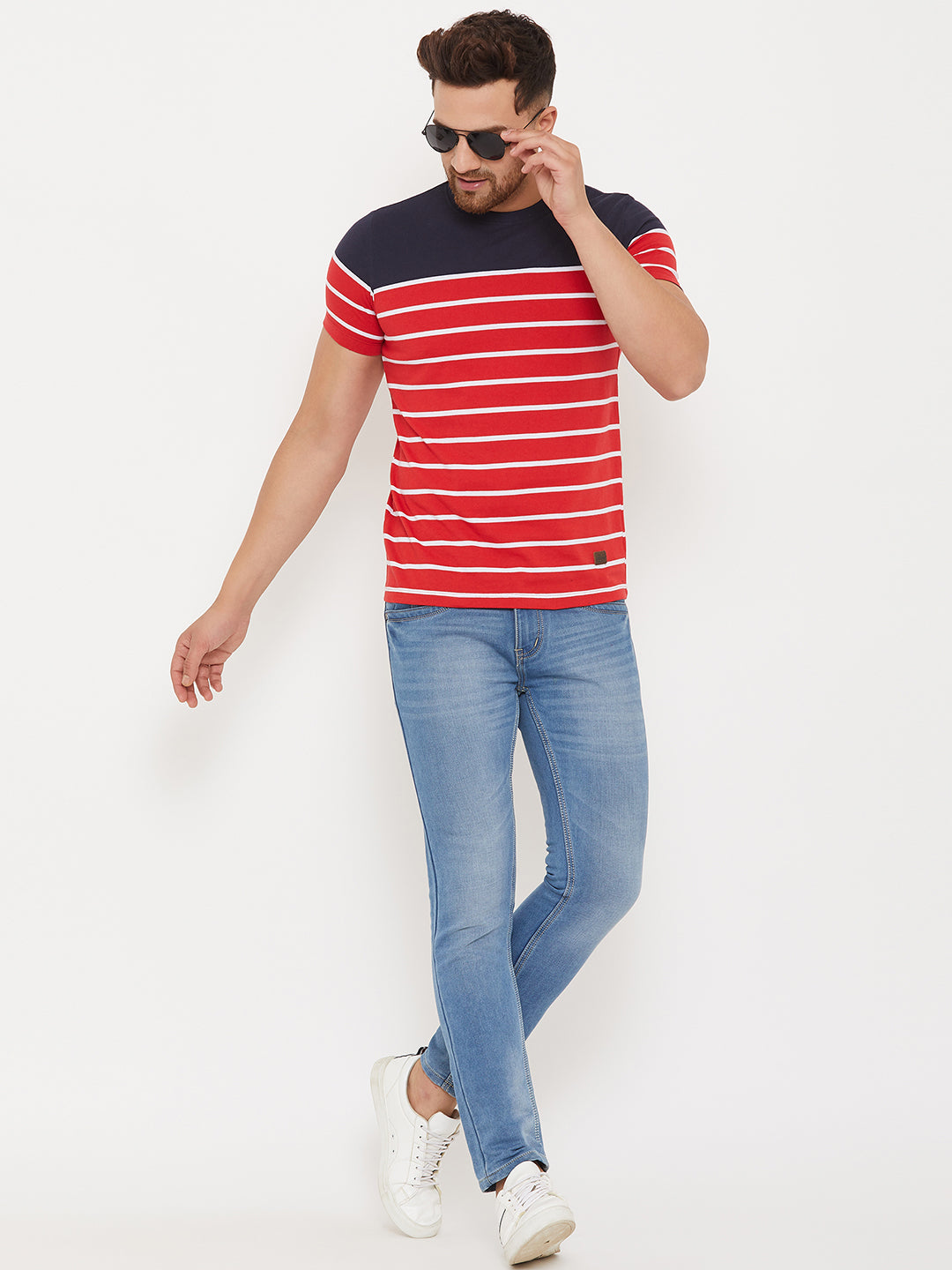 Austin Wood Men's Round Neck T-shirt