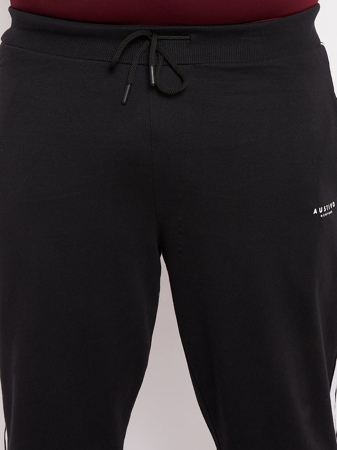 Austivo Men Black Track Pants