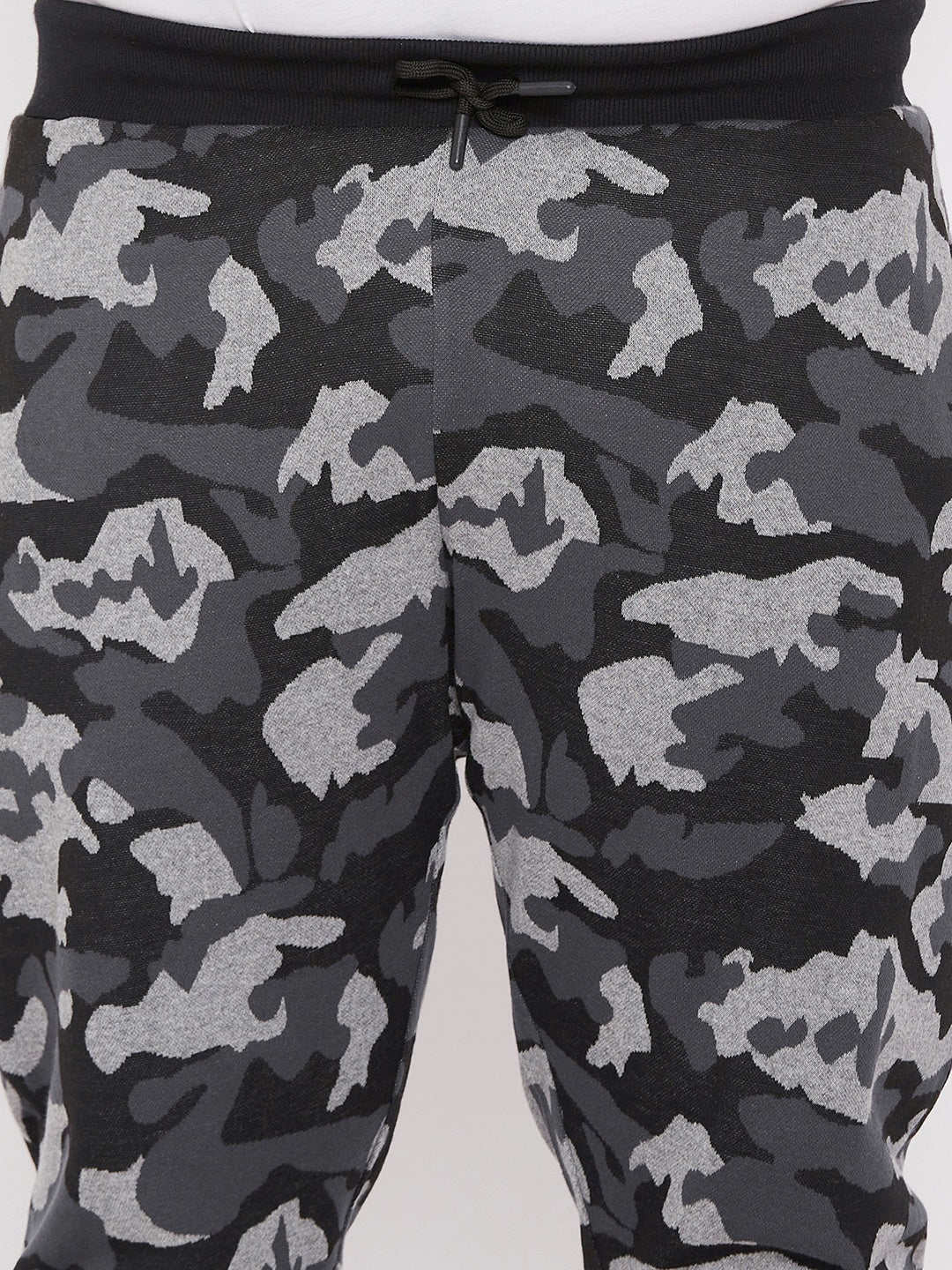 Austivo Printed Men Grey Track Pants