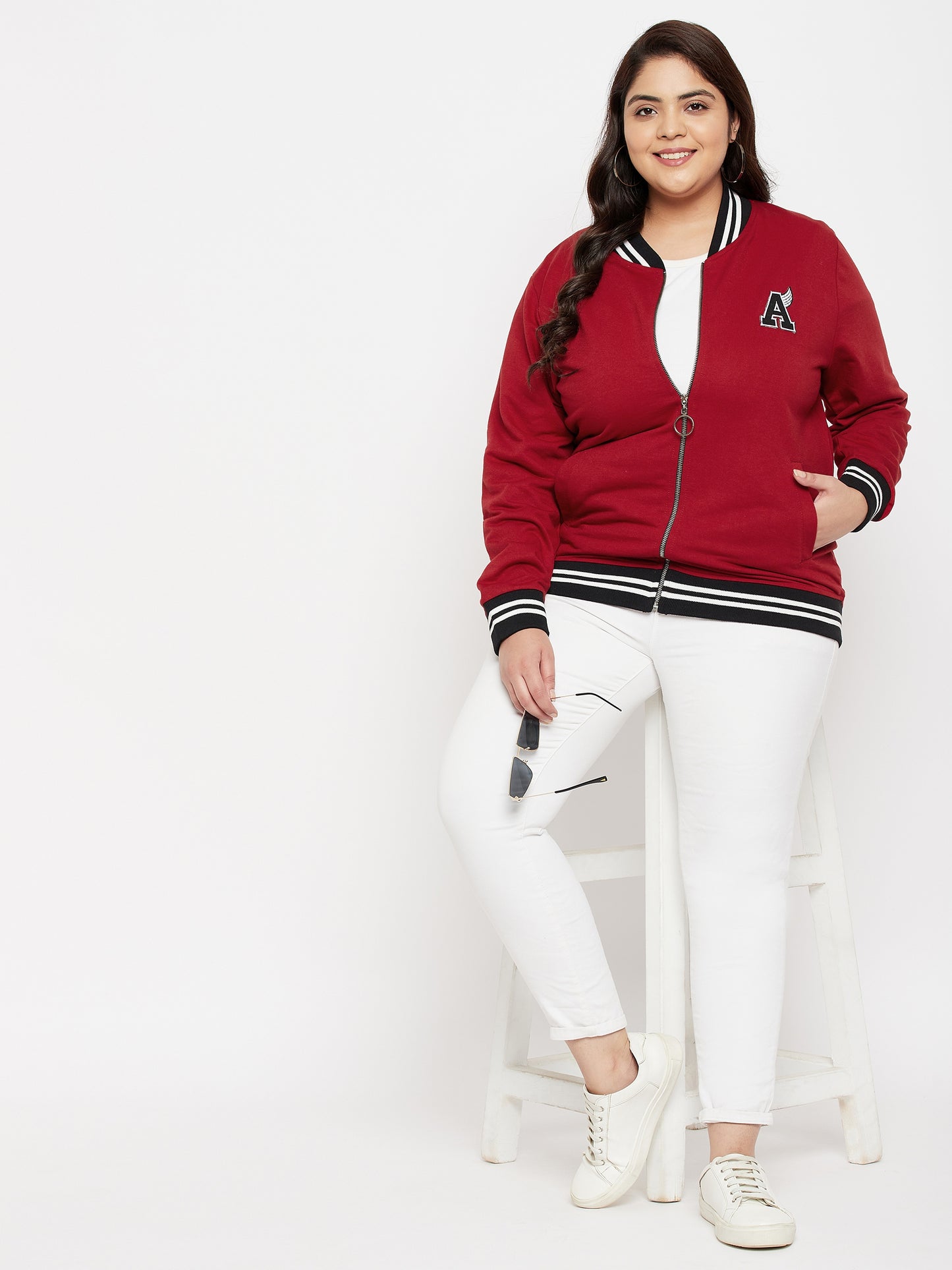 Austivo Women's Colour Block Sweatshirt