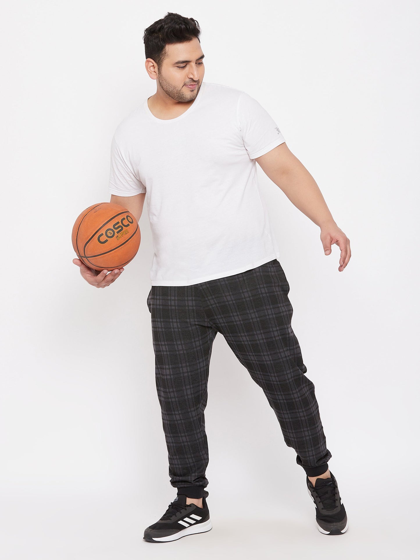 Austivo Printed Men Grey Track Pants