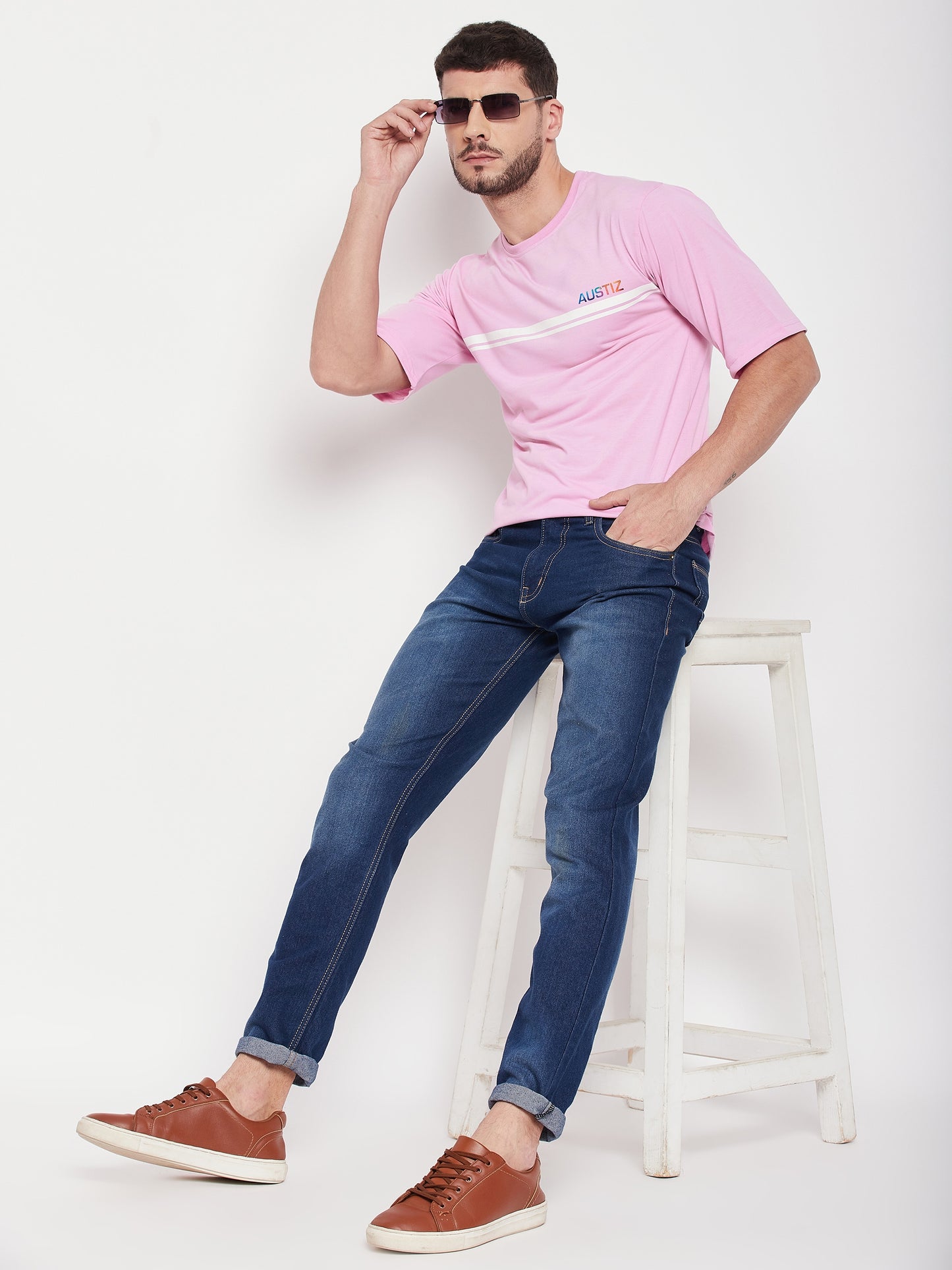 Austiz Men's Funky T -shirt