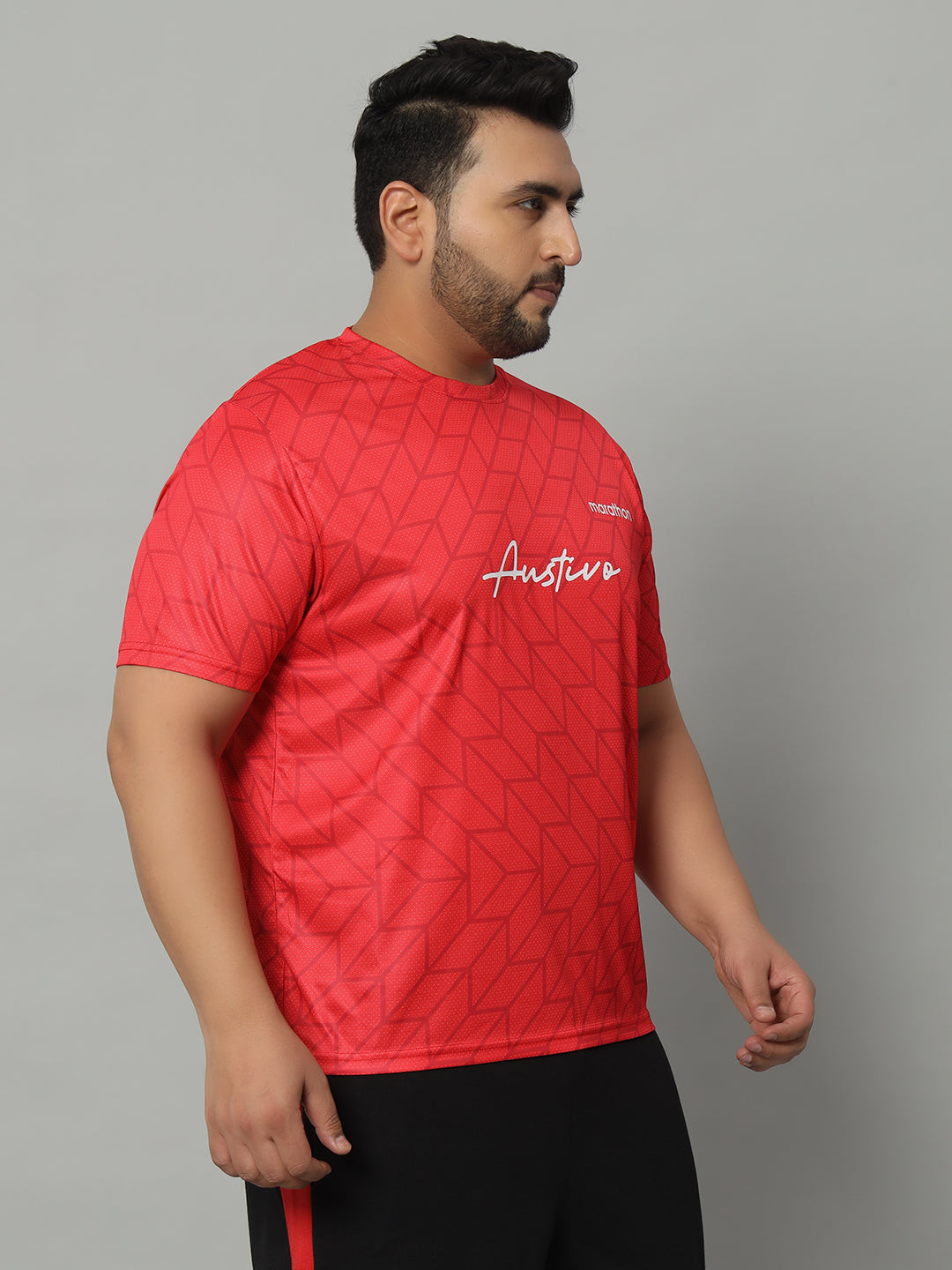 Austivo Men's Active Wear  T-shirt