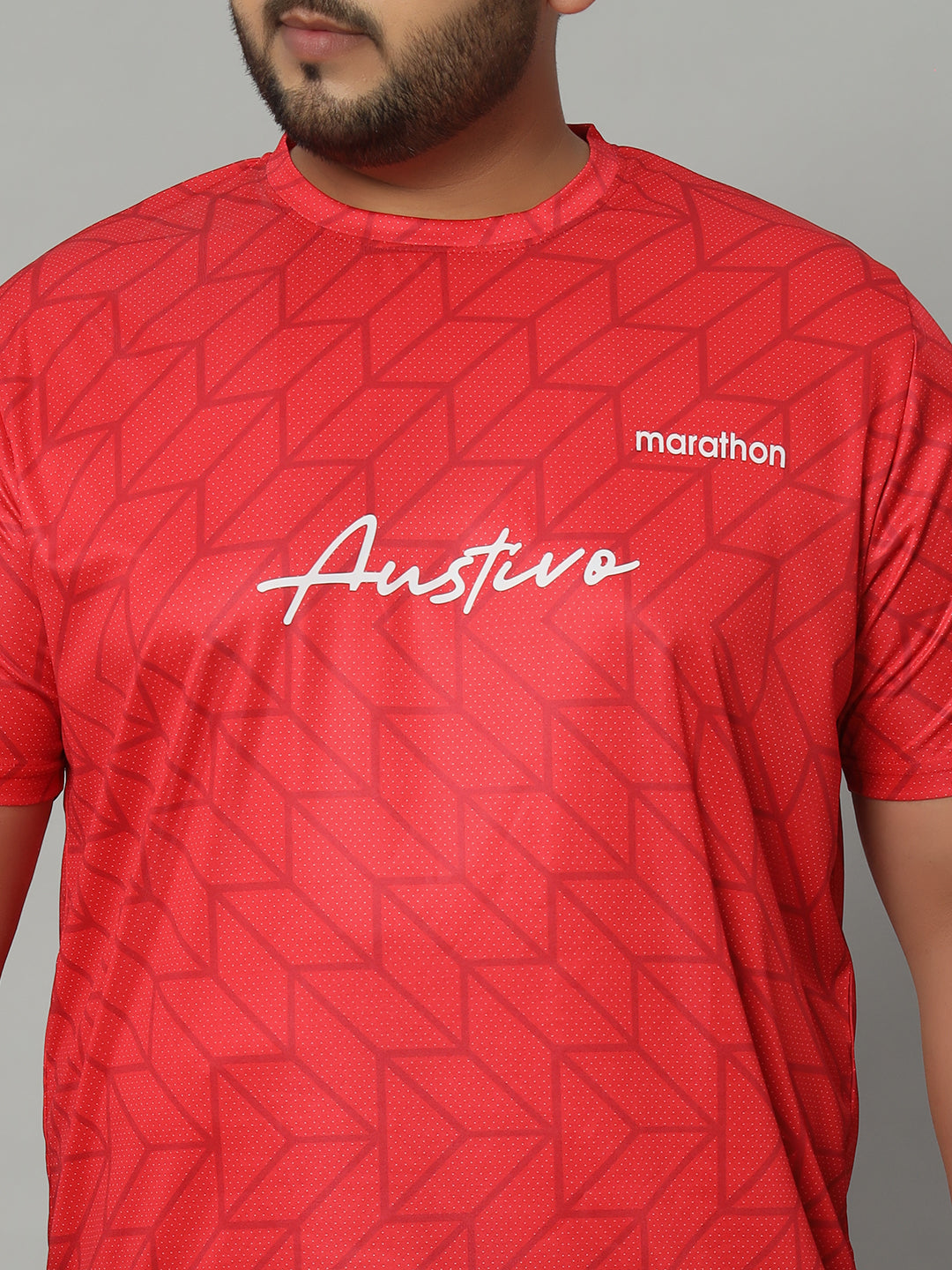 Austivo Men's Active Wear  T-shirt