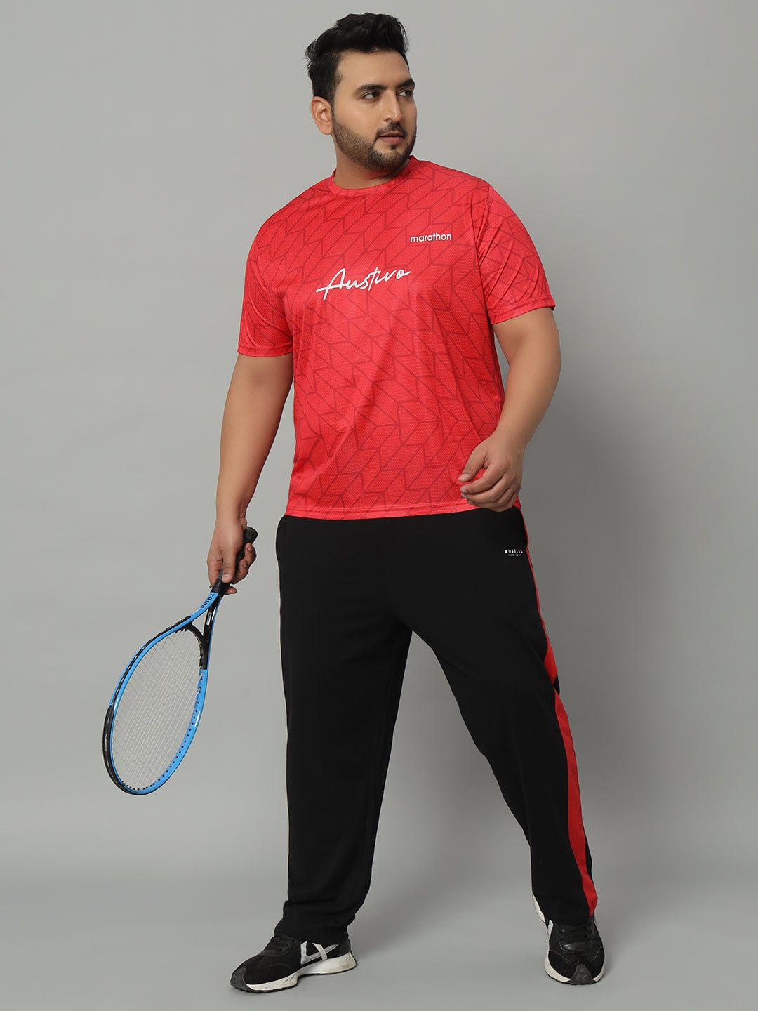 Austivo Men's Active Wear  T-shirt