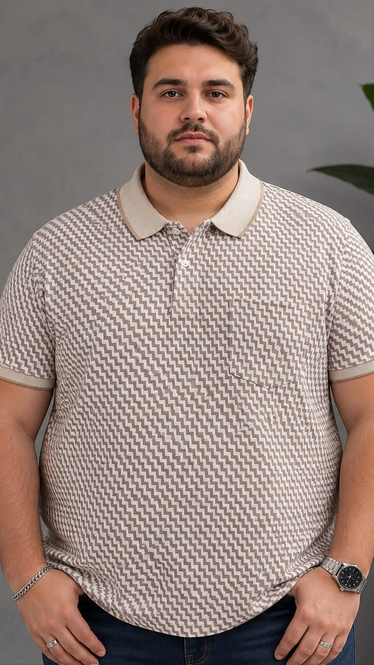 Austivo Men's  Polo Neck T-shirt