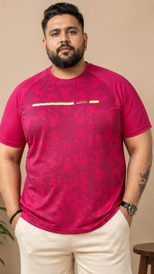 Austivo Men's Active Wear  T-shirt