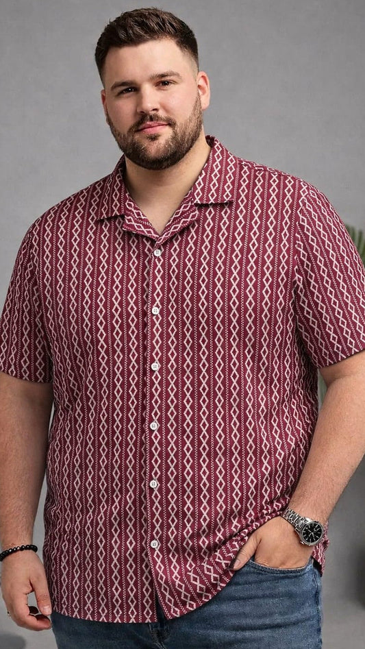 Austivo Men Plus Size Shirt