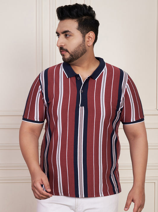 Austivo Men's  Polo Neck T-shirt