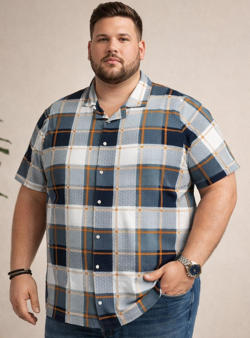 Austivo Men Plus Size Shirt