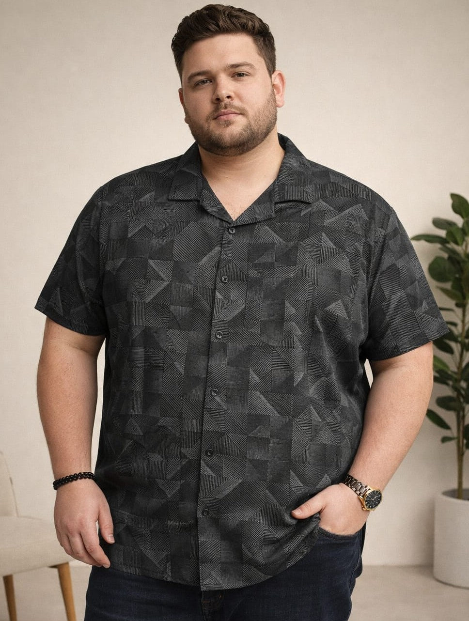 Austivo Men Plus Size Shirt