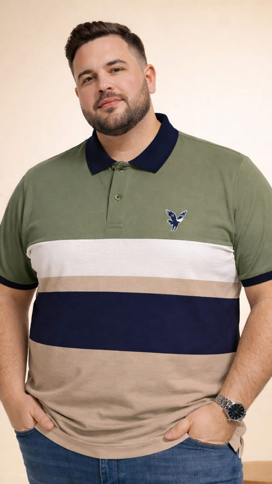 Austivo Men's  Polo Neck T-shirt