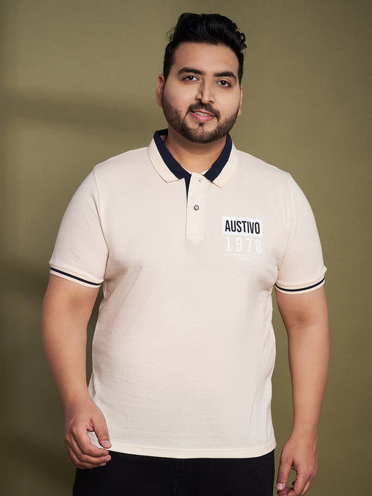 Austivo Men's Plus Size T-shirt