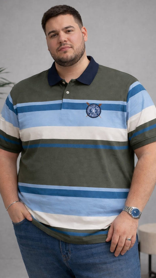 Austivo Men's  Polo Neck T-shirt