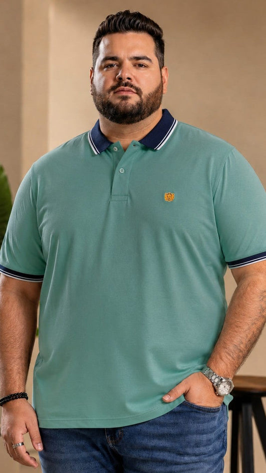 Austivo Men's Polo Neck T-shirt