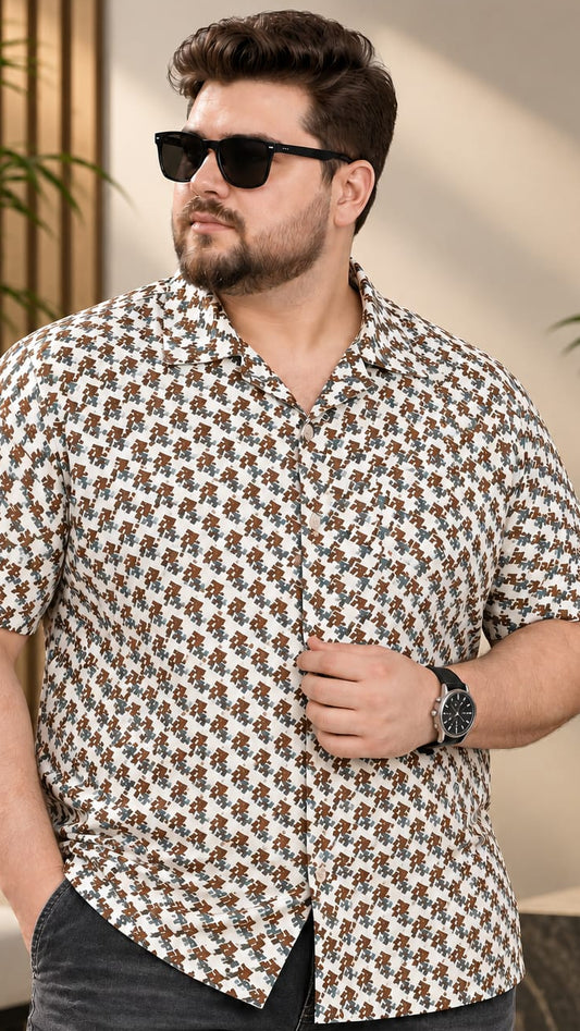 Austivo Men Plus Size Shirt