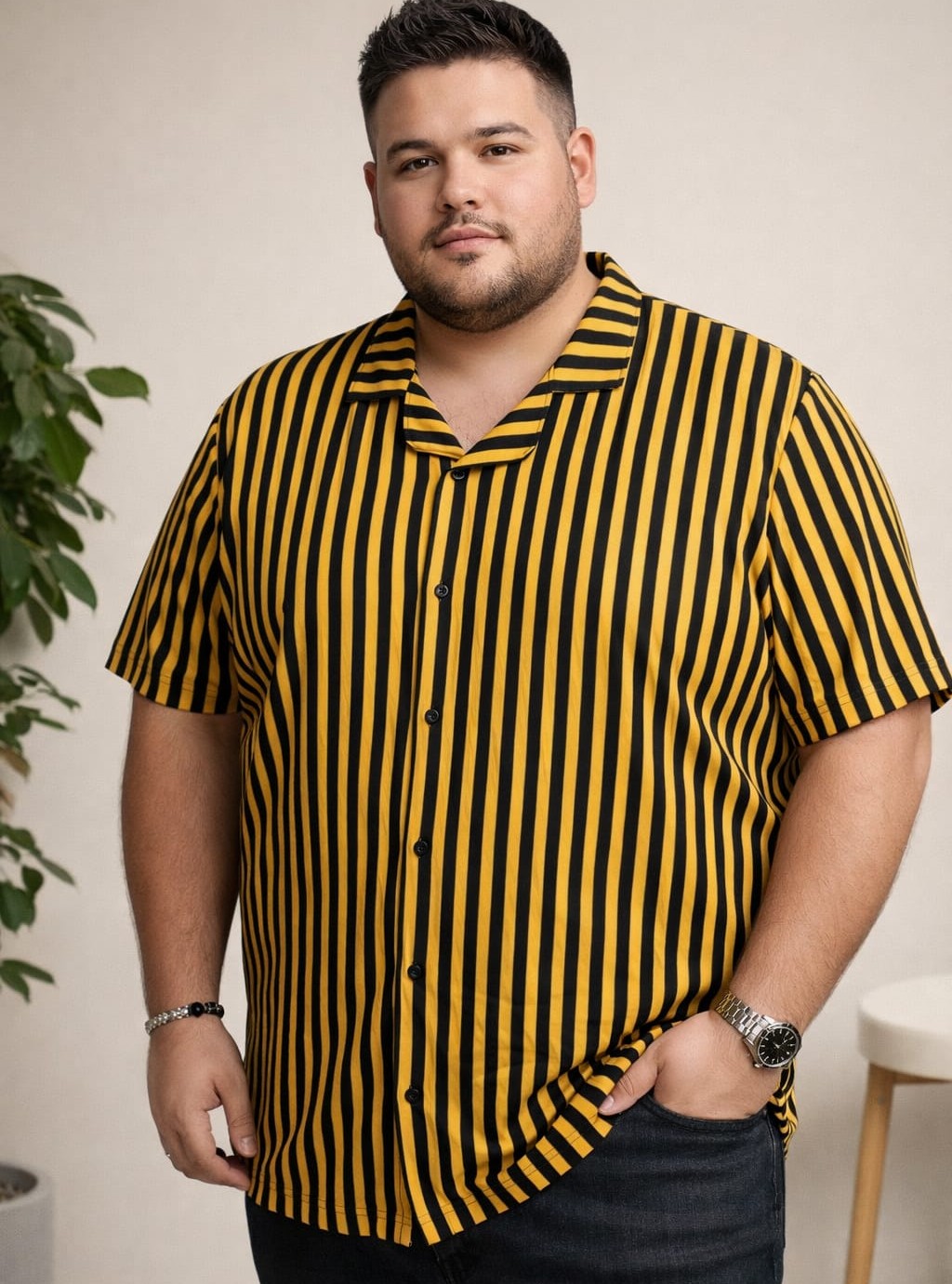 Austivo Men Plus Size Shirt