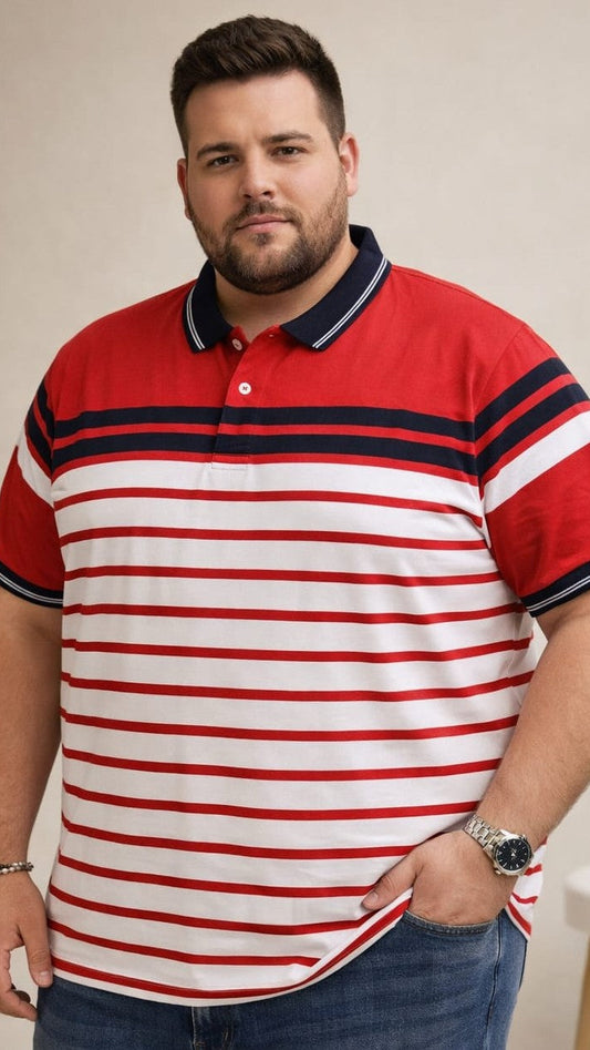 Austivo Men's  Polo Neck T-shirt