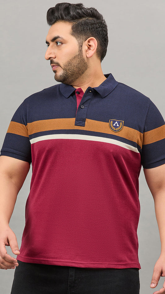 Austivo Men's  Polo Neck T-shirt