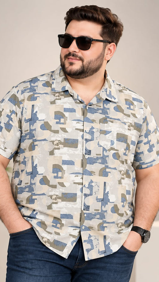 Austivo Men Plus Size Shirt
