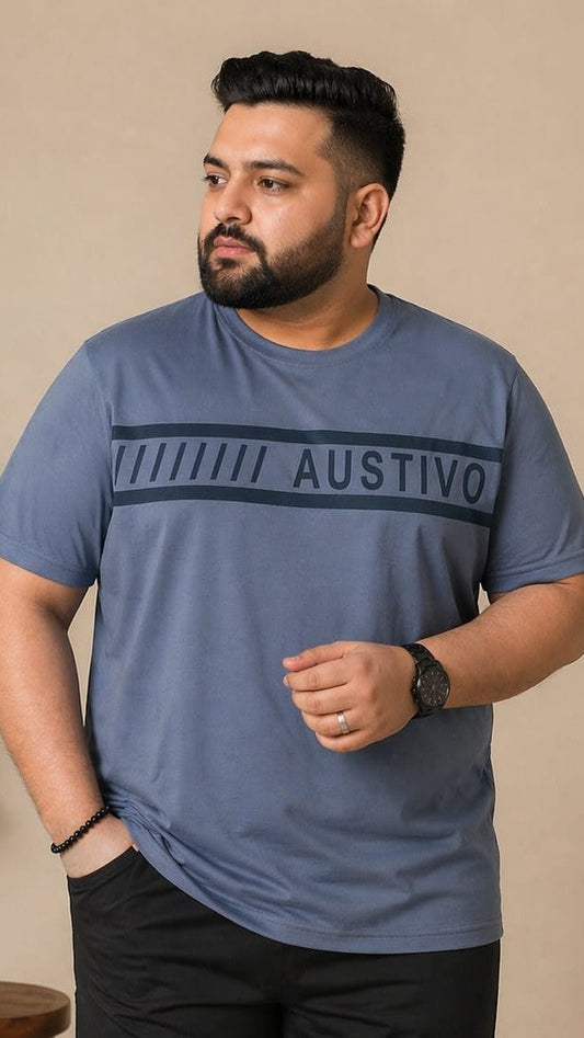 Austivo Men's Active Wear  T-shirt
