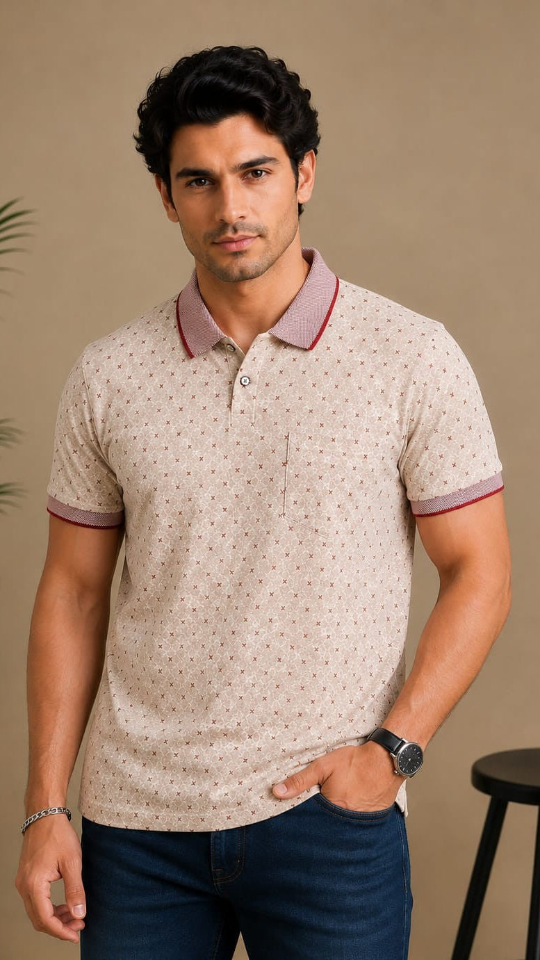 Austin Wood Polo T-shirt