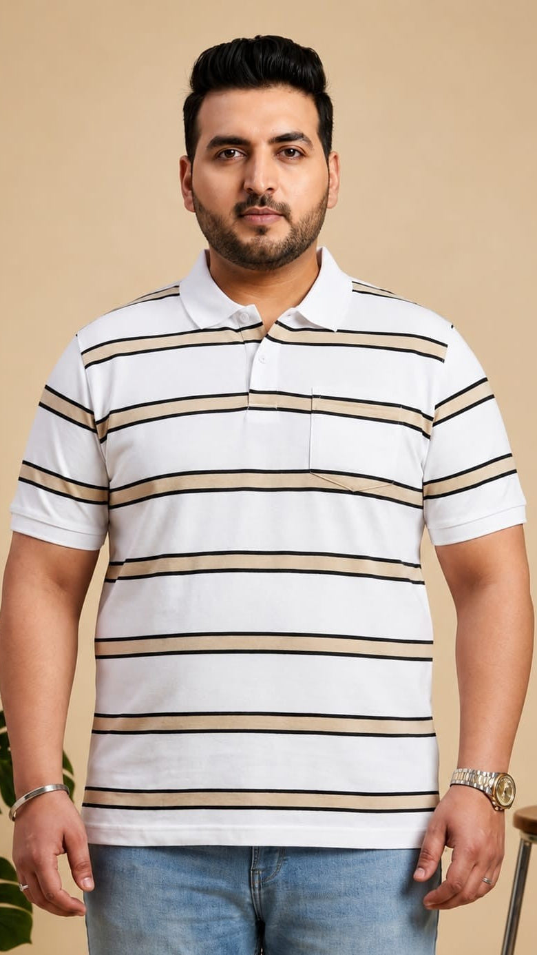 Austivo Men's  Polo Neck T-shirt