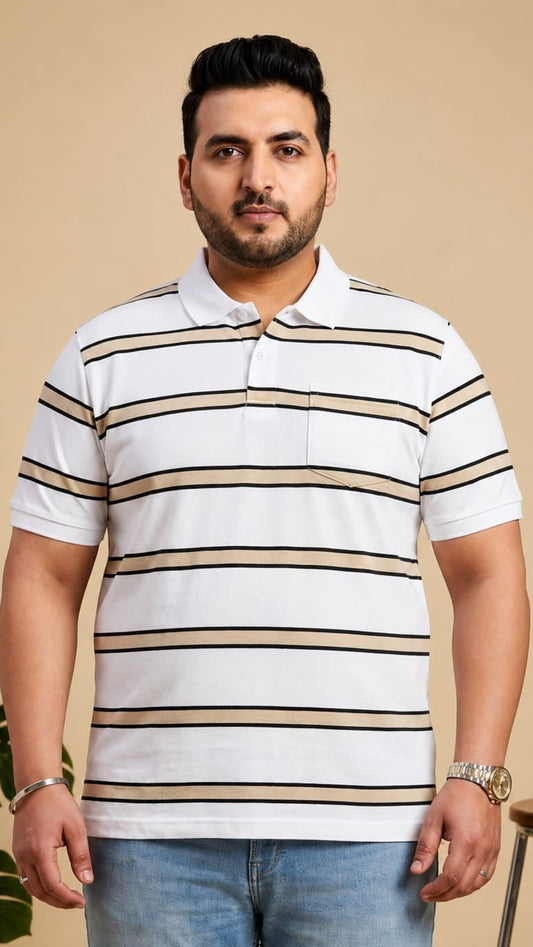 Austivo Men's  Polo Neck T-shirt