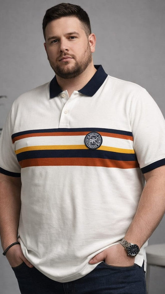 Men’s Plus Size Pocket Polo T-Shirt