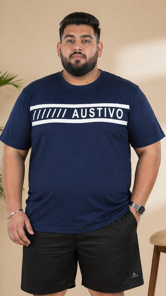 Austivo Men's Active Wear  T-shirt