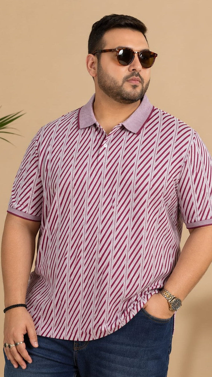 Austivo Men's  Polo Neck T-shirt