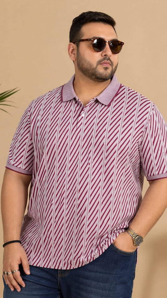 Austivo Men's  Polo Neck T-shirt