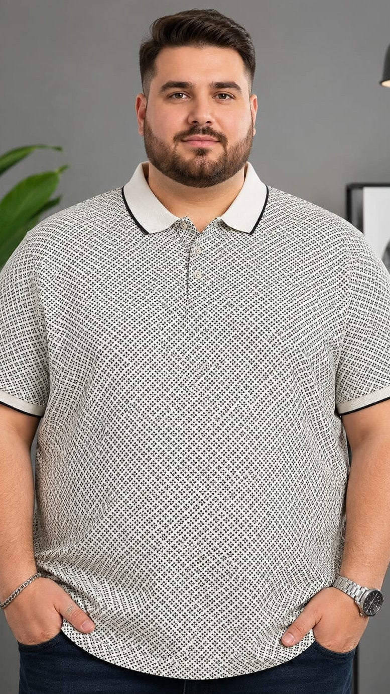Austivo Men's  Polo Neck T-shirt