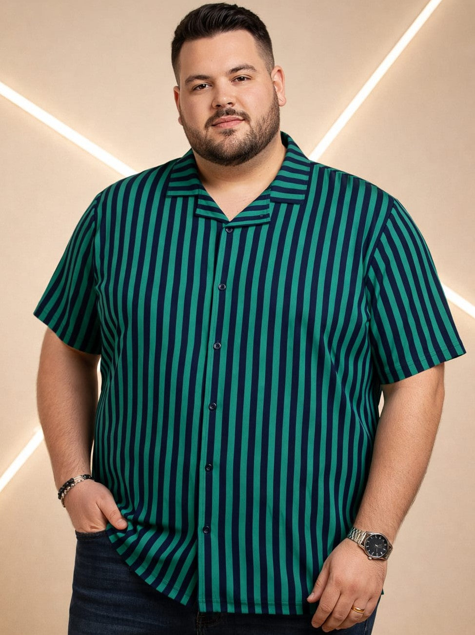Austivo Men Plus Size Shirt