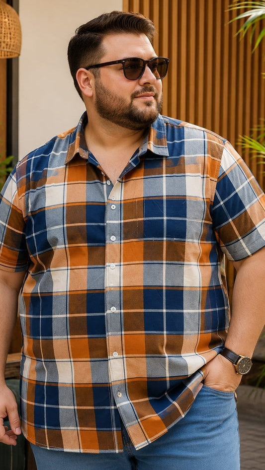 Austivo Men Plus Size Shirt