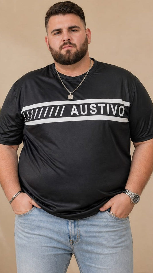 Austivo Men's Active Wear  T-shirt