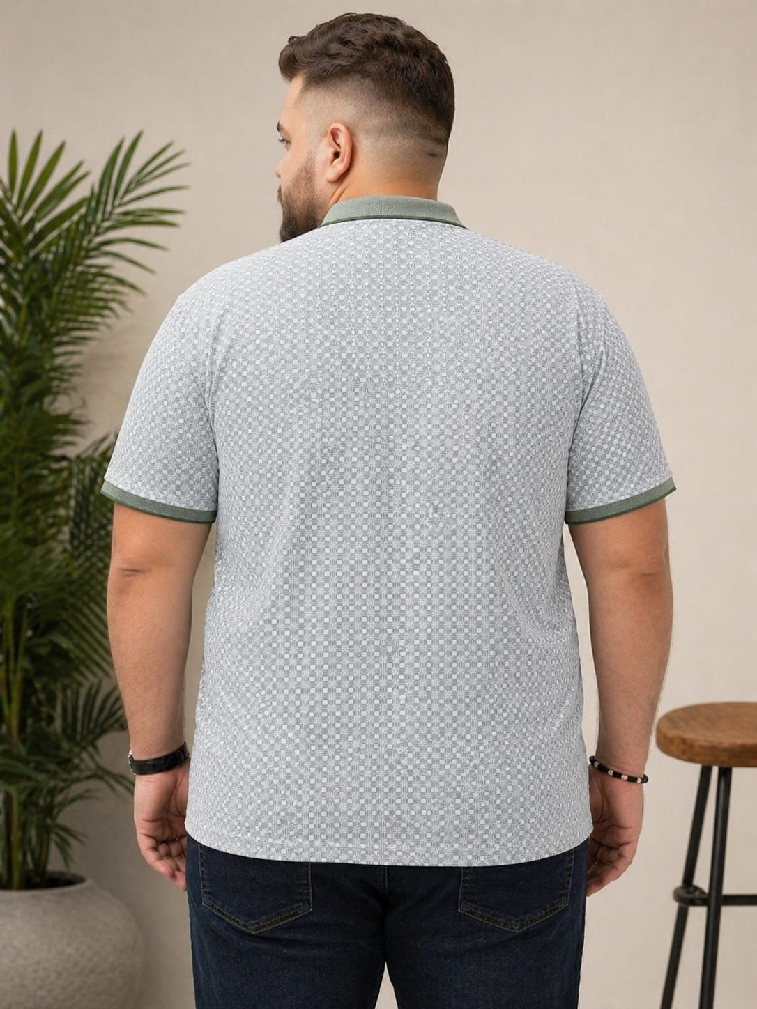 Austivo Men's  Polo Neck T-shirt