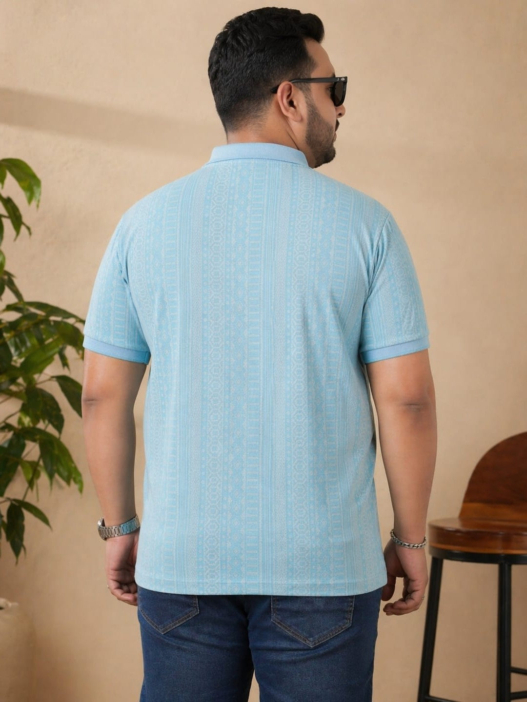 Austivo Men's  Polo Neck T-shirt